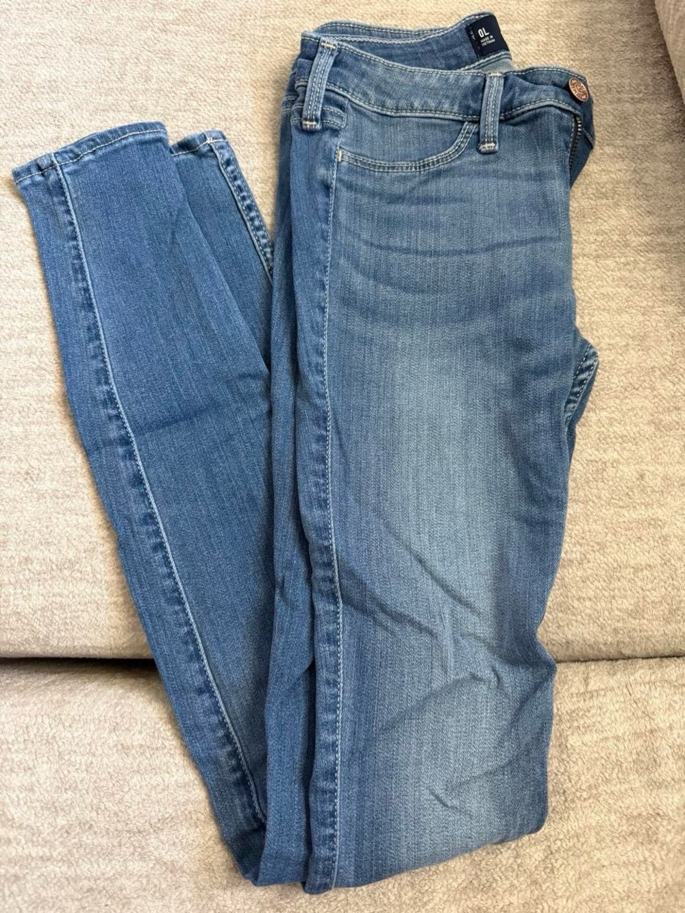 Hollister Light-Mid Blue Women's Jean Leggings